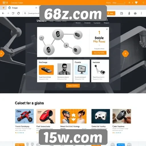 Impacto do design no engajamento de usuários no 68z.com